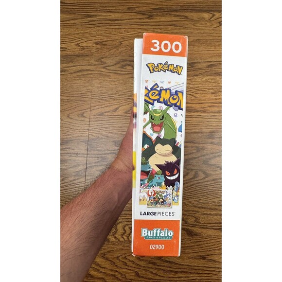Buffalo Pokemon Puzzle 300 2021 Games Freak Large Pieces‎ Complete - Picture 5 of 9